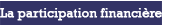 participation financire